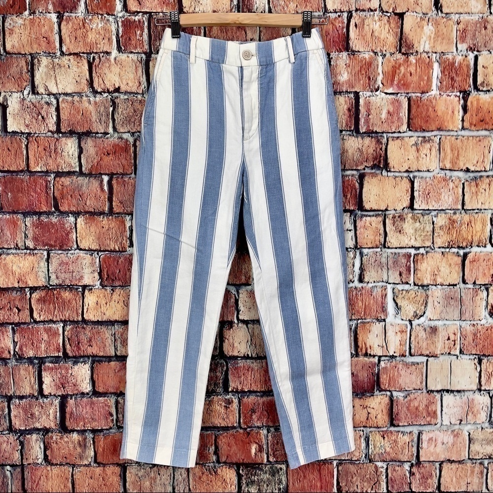 𝅺TRUENYC Women’s 3 Pocket Italian Linen Pants Size 25